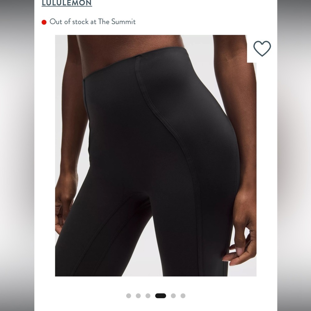 lululemon athletica Black Leggings
